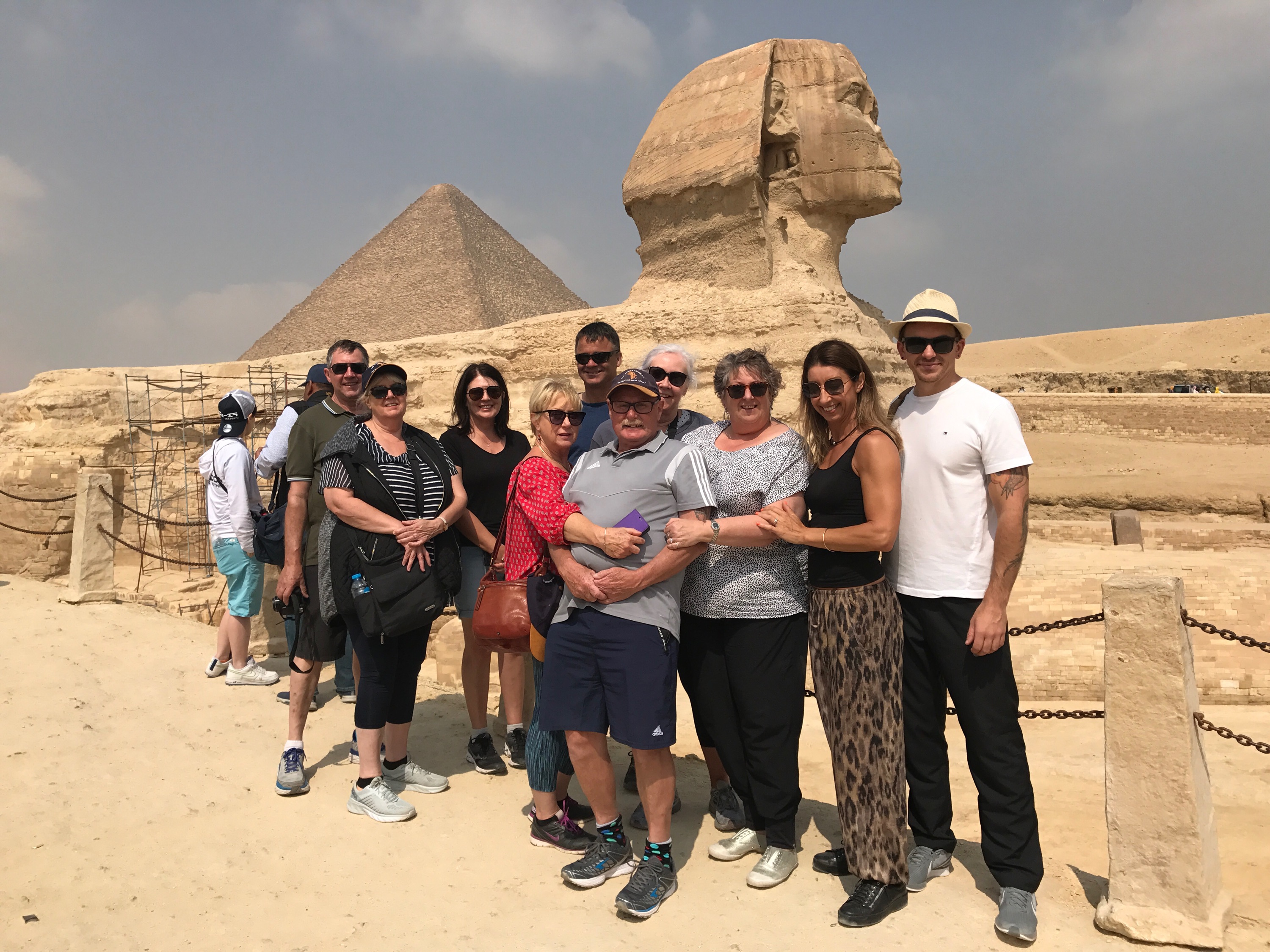 Kathy Granger Group in Cairo